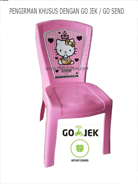 Kursi Plastik Hello Kitty